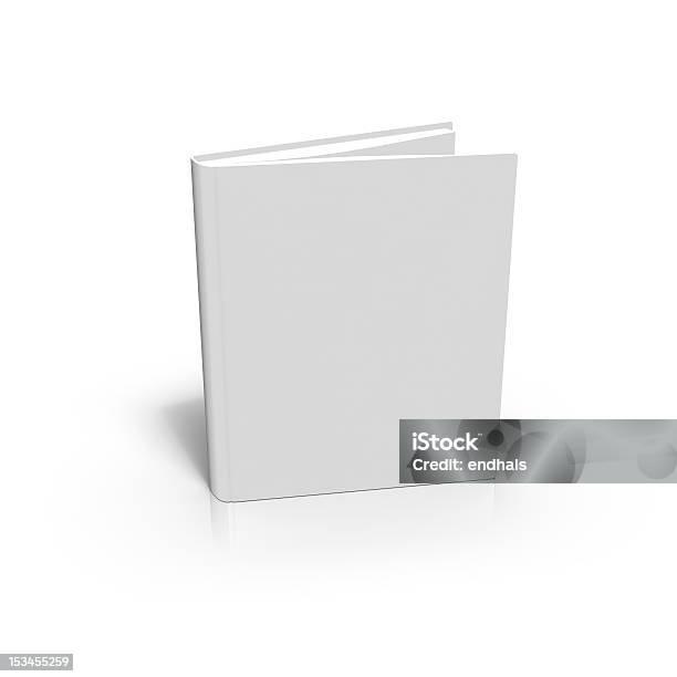 Libro Bianco Isolato Su Sfondo Bianco - Fotografie stock e altre immagini di Bianco - Bianco, Copertina di libro, Copy Space