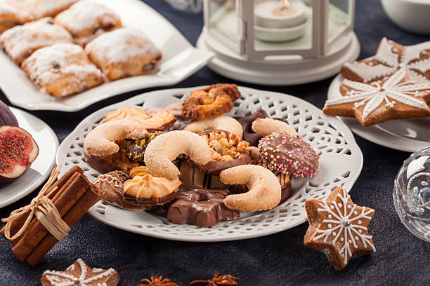 istock Assortment of Christmas cookies 153455439