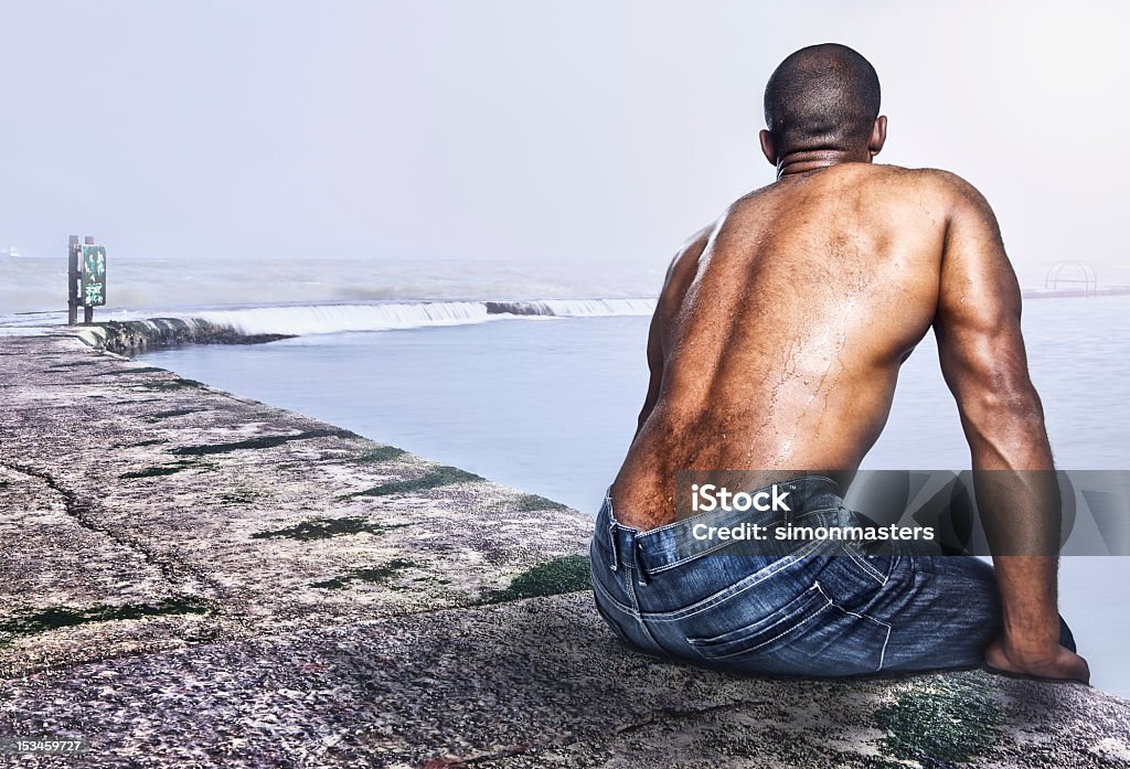 Nadador - Foto de stock de Margate - Inglaterra libre de derechos