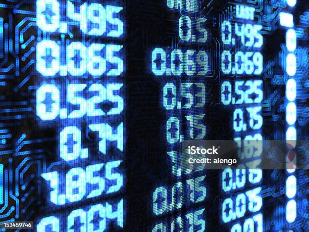 Stock Market Stock Photo - Download Image Now - Stock Market and Exchange, Computer Chip, Abstract