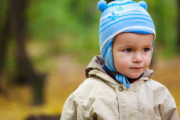istock Little baby boy in the park 153464295