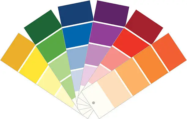 Vector illustration of Paint Samples