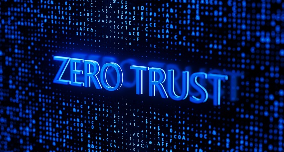Zero Trust Password Phishing Cyber Security Ransomware Email Encrypted Technology, Digital Information Protected Secured