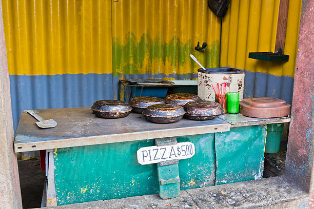 istock Informal Pizza Kiosk, Baracoa, Cuba 153467239