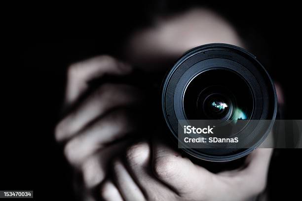 Photographer Stock Photo - Download Image Now - Photographer, Camera - Photographic Equipment, Lens - Optical Instrument
