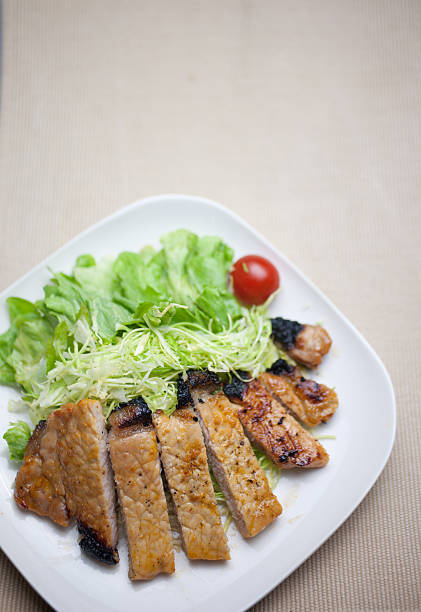 istock Japanese style Pork chop Misoyaki 153471911