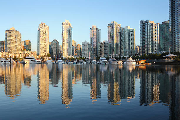 istock False Creek, Reflections, Condos, Marina, Vancouver 153472009
