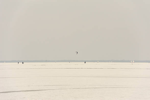 eisfest steinhuder meer de 2012 - eisfläche imagens e fotografias de stock