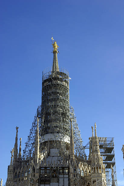 Duomo refection - foto de acervo