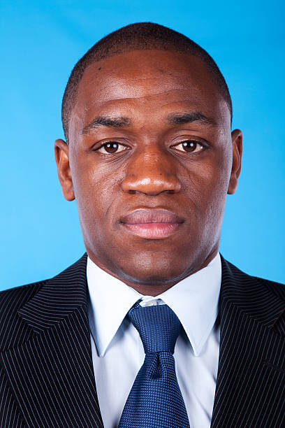 istock Serious African businessman 153476598