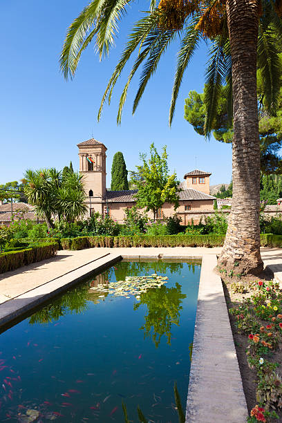 istock Alhambra of Granada gardens 153476884