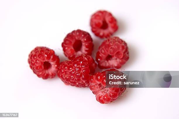 Raspberries Stock Photo - Download Image Now - Close-up, Freshness, Healthy Eating