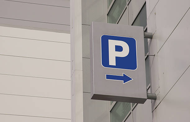 istock Parking Lot Sign 153477235
