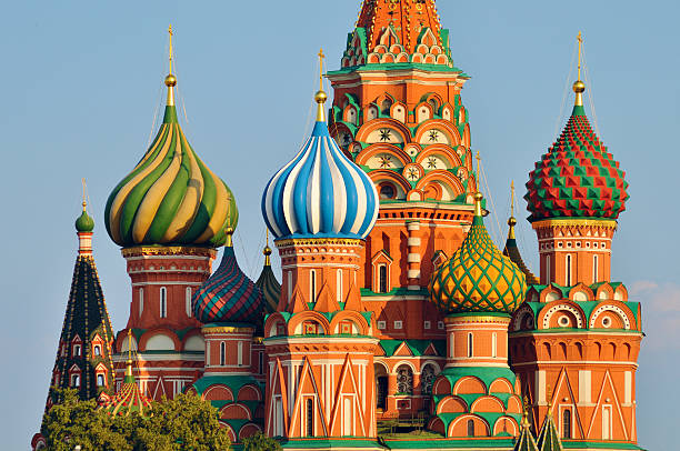 istock Cupola of St Basil's cathedral in Moscow 153477757