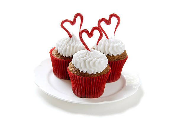 cupcakes pour la Saint-Valentin - Photo