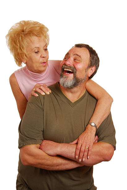 istock Happy grandpa with granny 153478355