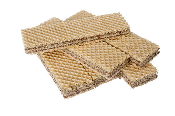 Wafers stock photo