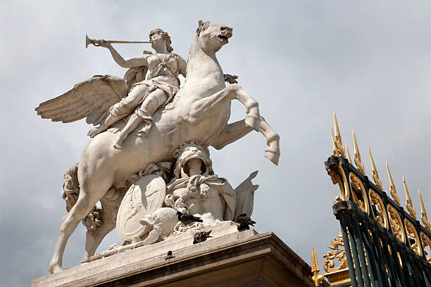 Paris - statue of Renommee  from Tuileries garden
