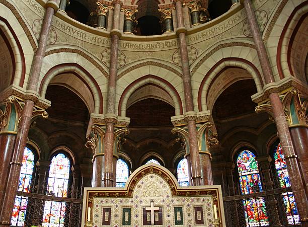 Church Altar stock photo