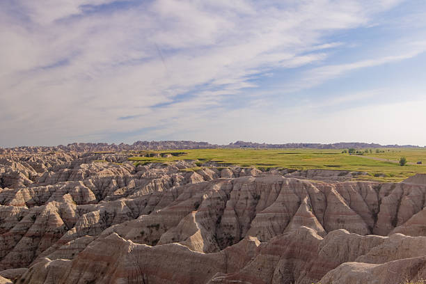 istock Prairie falls into the Bad Lands 153479479