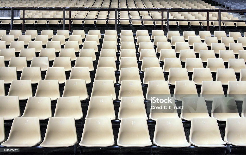 Leeren Stadion Sitzplätze - Lizenzfrei Amphitheater Stock-Foto
