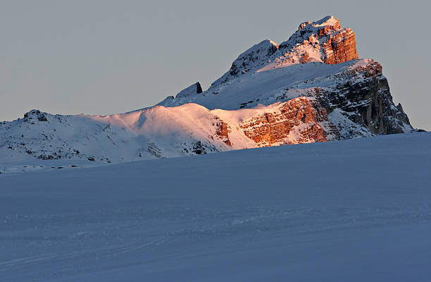 Zachód słońca w Dolomitach – zdjęcie