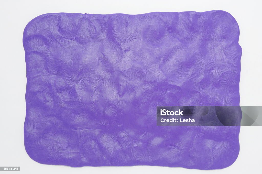 Plasticine fondo púrpura - Foto de stock de Arcilla para moldear libre de derechos