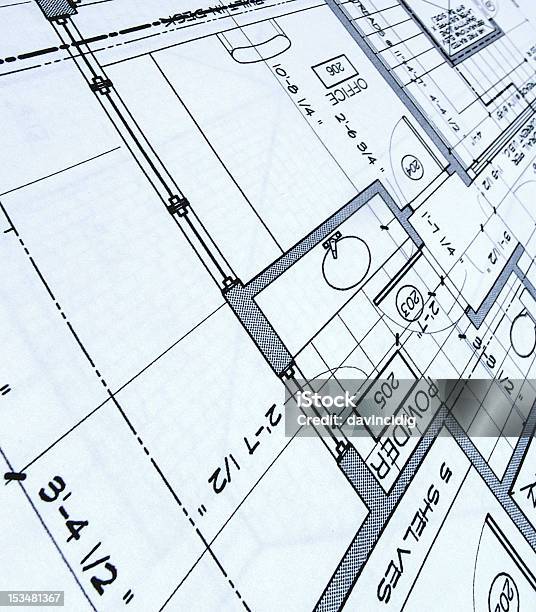 청사진 마무리 건설 산업에 대한 스톡 사진 및 기타 이미지 - 건설 산업, 건축, 건축물
