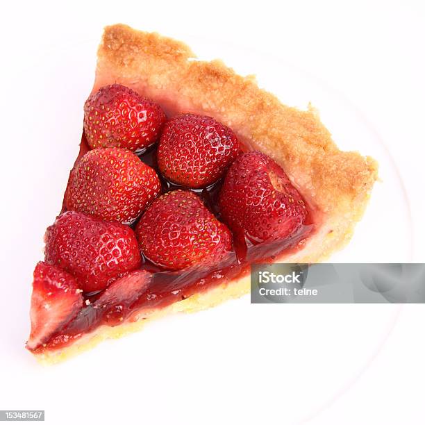 Photo libre de droit de Tarte Aux Fraises banque d'images et plus d'images libres de droit de Aliment - Aliment, Aliment en portion, Aliments et boissons