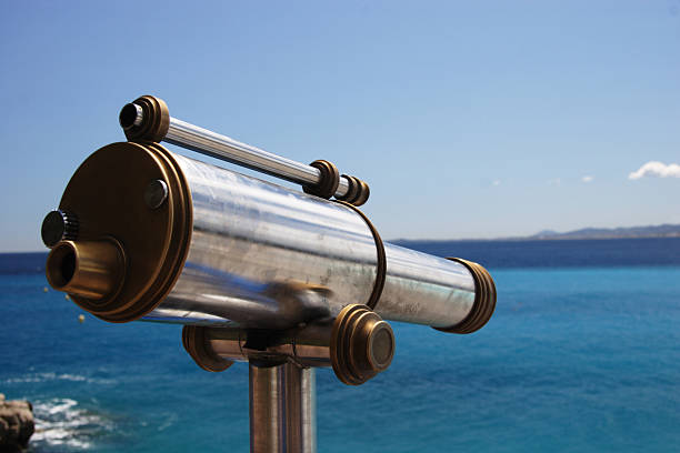 istock Old telescope overlooking the Med 153481597