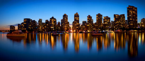 istock Vancouver False Creek Skyline Sunset Panorama 1534820646