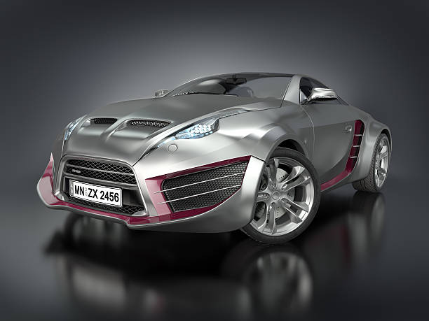 ハイブリッドスポーツ車 - コンセプトカーのストックフォトや画像を