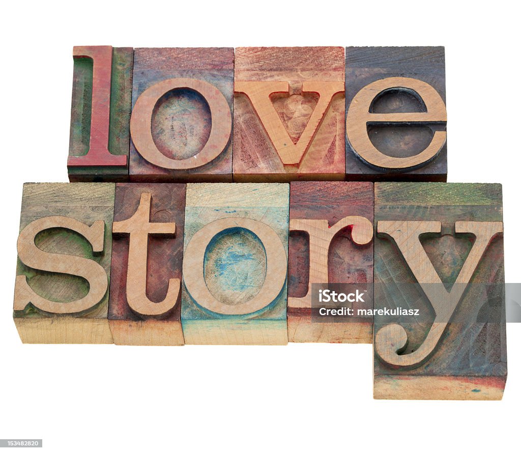 Storia d'amore - Foto stock royalty-free di Amore