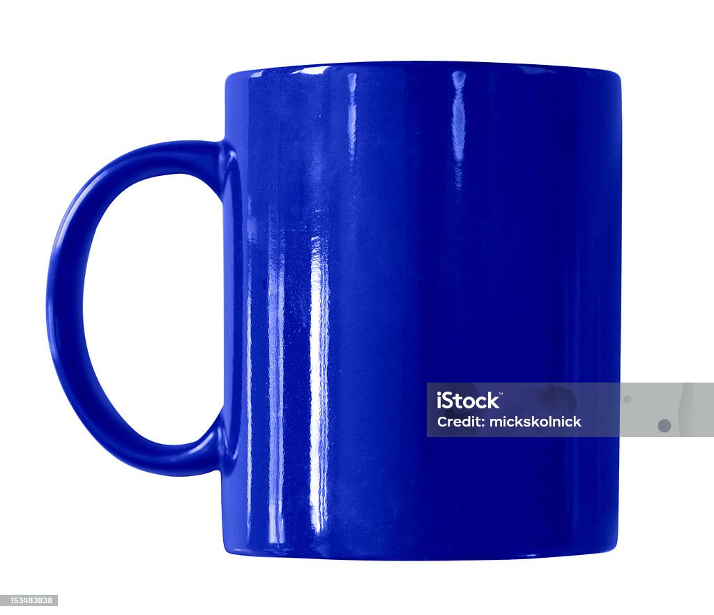 Taza de café, azul - Foto de stock de Artículos domésticos libre de derechos