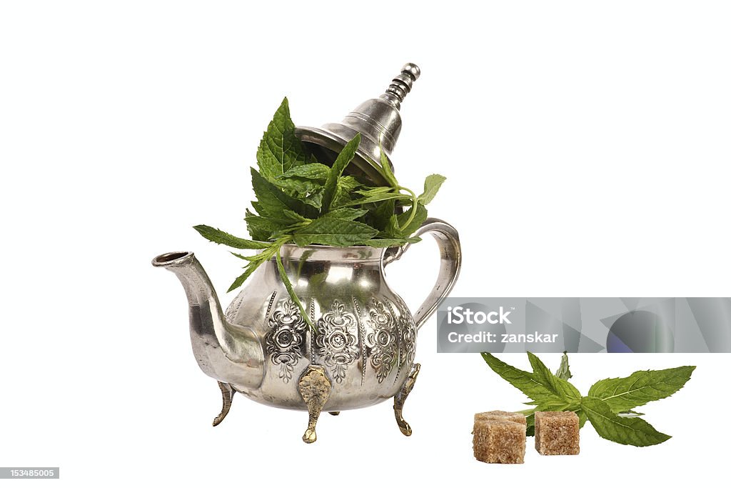 Marokkanischen Minze Tee - Lizenzfrei Gewürz Stock-Foto