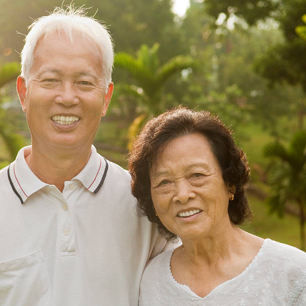 istock Asian Senior Couple 153485978