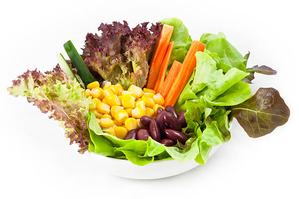 Vegetables salad stock photo