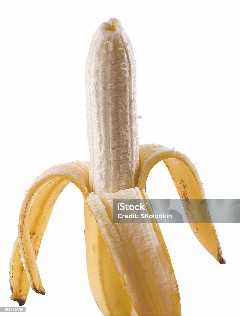 Banane Épluché - Photo de Aliment libre de droits