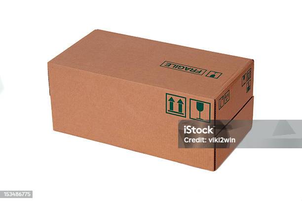 Картонная Коробка Box — стоковые фотографии и другие картинки Автоперевозка - Автоперевозка, Горизонтальный, Деревянный столб