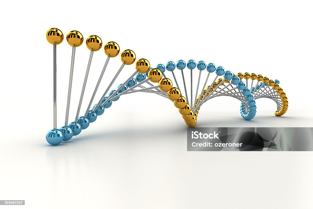 Spirale di DNA - Foto stock royalty-free di Astratto