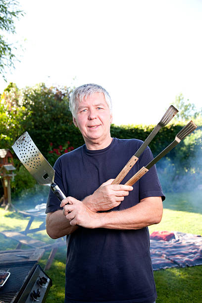 BBQ Master stock photo