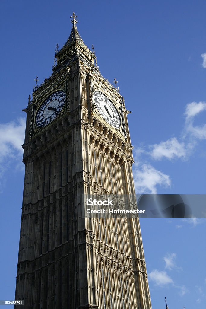 Big Ben Big Ben tower in London Westminster Aging Process Stock Photo
