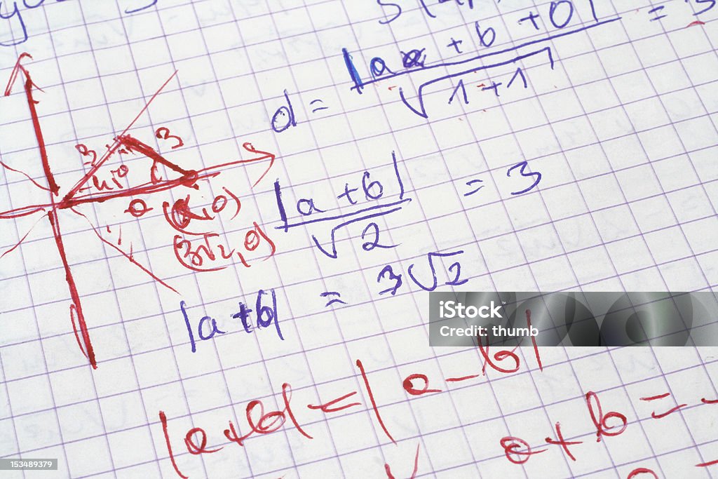 Matemáticas - Foto de stock de Actividad móvil general libre de derechos