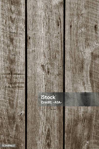 Rustic Distressed Knotted Background Boards Detail Stock Photo - Download Image Now - Aging Process, Backgrounds, Barn