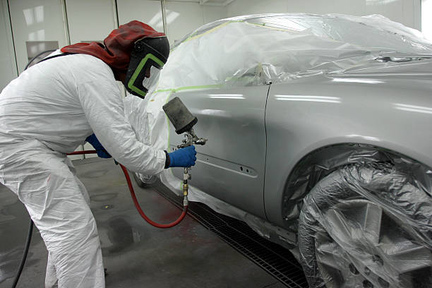 istock pro painting car 153489840