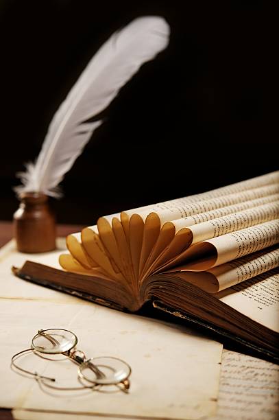 istock Vintage book and old letter 153490216