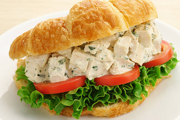 istock Chicken Salad Croissant Sandwich 153490391