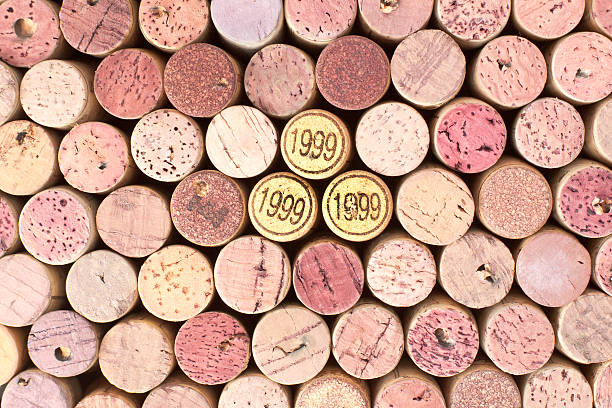 Wine Cork Pattern 1999 stock photo