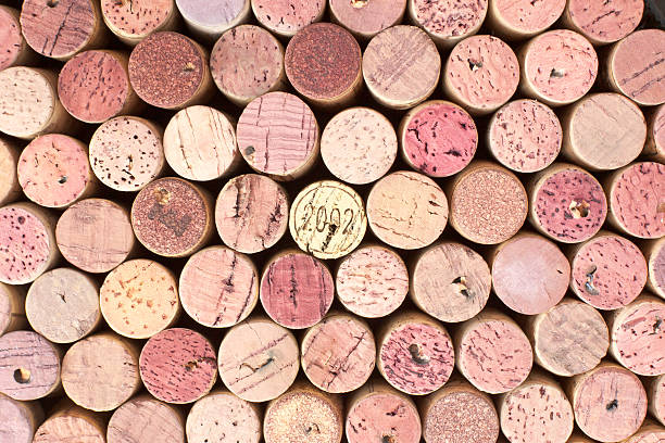 Wine Cork Pattern 2002 stock photo