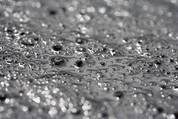 Close-Up of Oil Patch